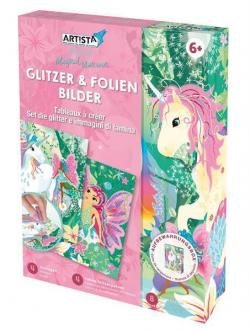 Glitzer & Folien Bilder Einhorn.9301921 
