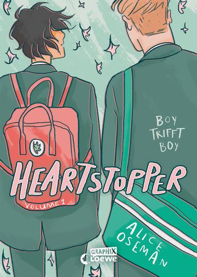 Alice Oseman: Heartstopper Volume 1 (deutsche Hardcover-Ausgabe) 